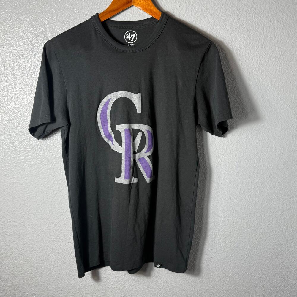'47 Colorado Rockies Cotton Tshirt Size Small